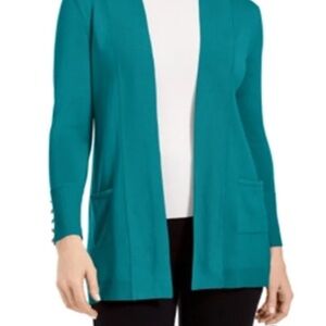 JM COLLECTION  Teal Women's Sweater